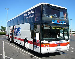 Bus Eurolines pour Londres
