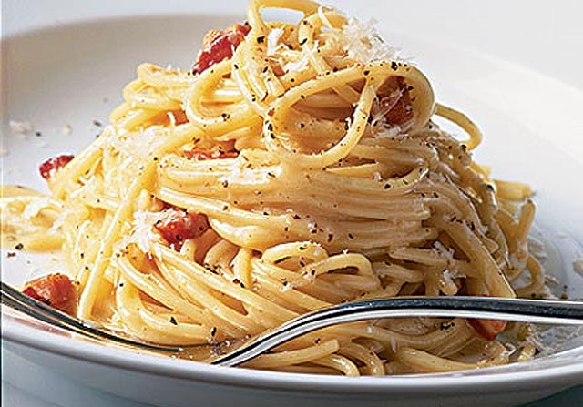 Pâtes à la carbonara