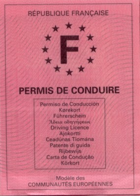 Permis de conduire français