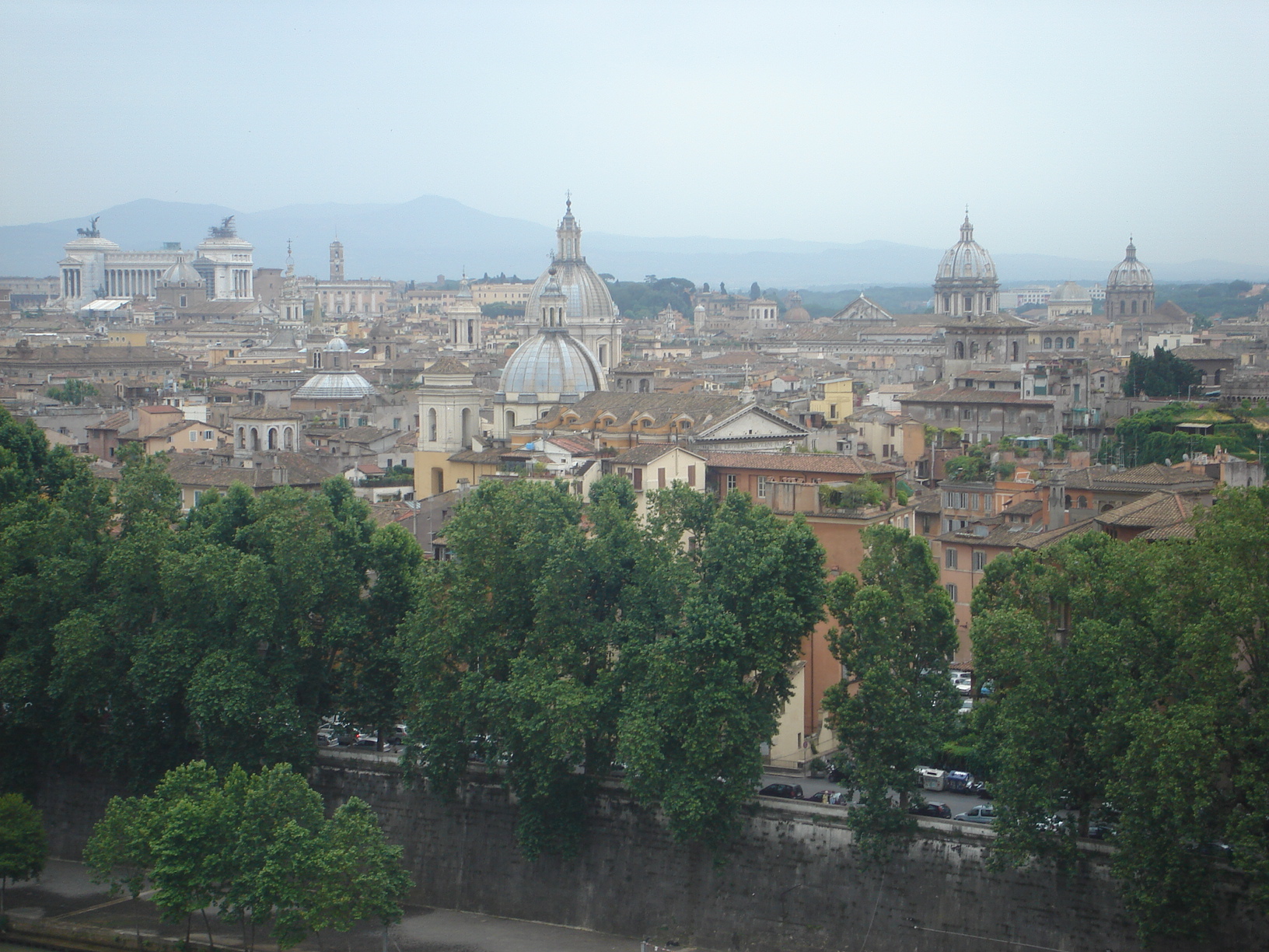 Rome depuis le Castel San Angelo